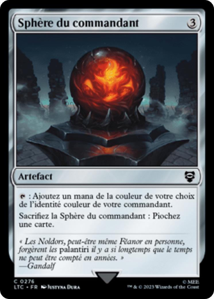 Sphère du commandant — Tales of Middle-earth Commander — Magic: The Gathering