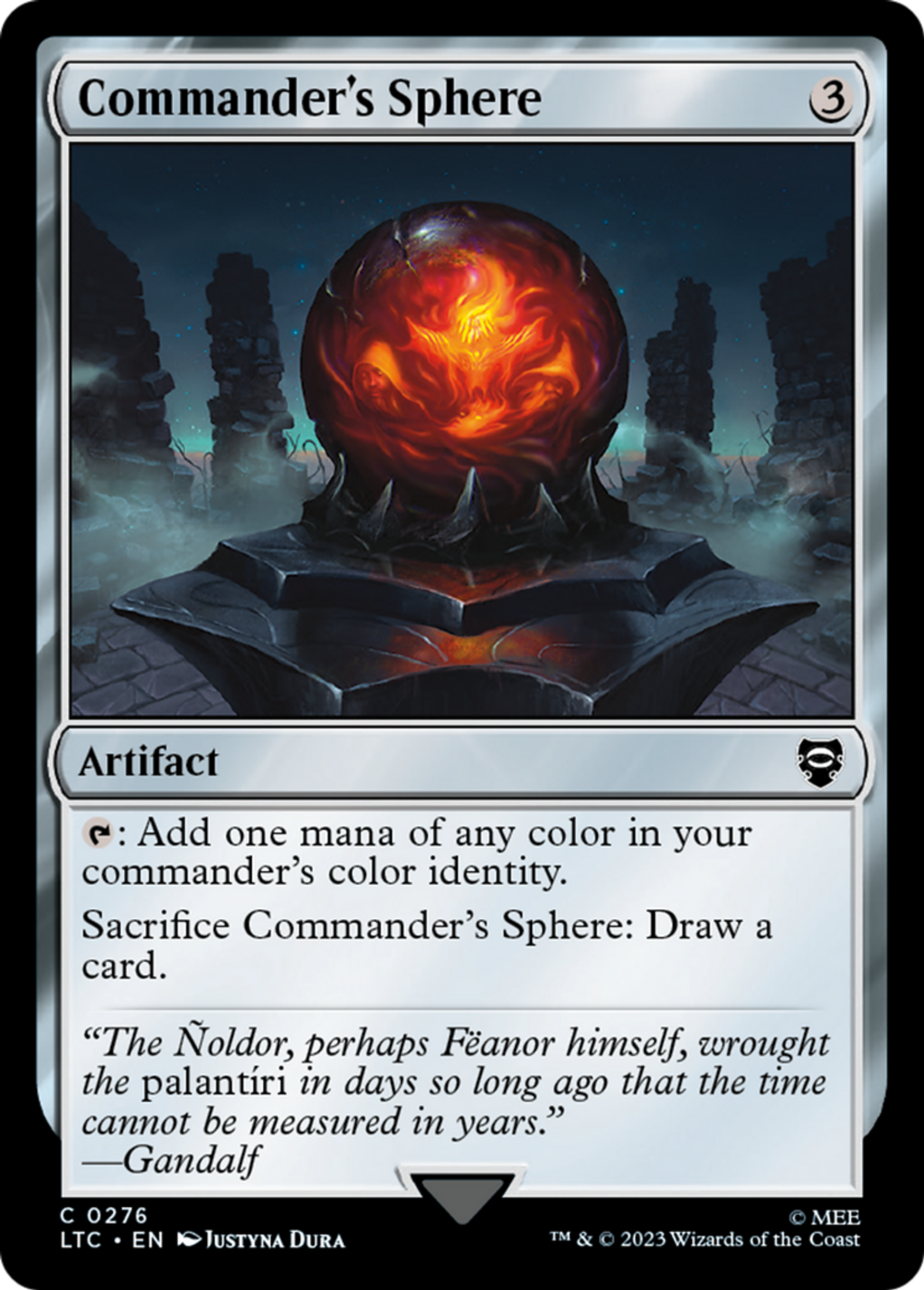 Commander's Sphere — Tales of Middle-earth Commander — Magic: The Gathering