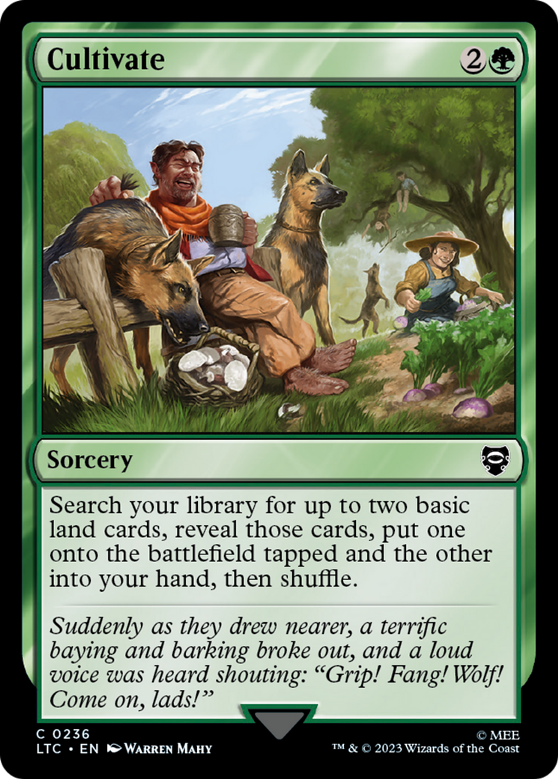 Cultivate — Tales of Middle-earth Commander — Magic: The Gathering