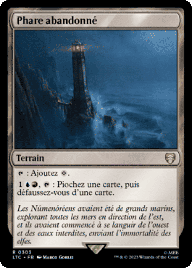 Phare abandonné — Tales of Middle-earth Commander — Magic: The Gathering
