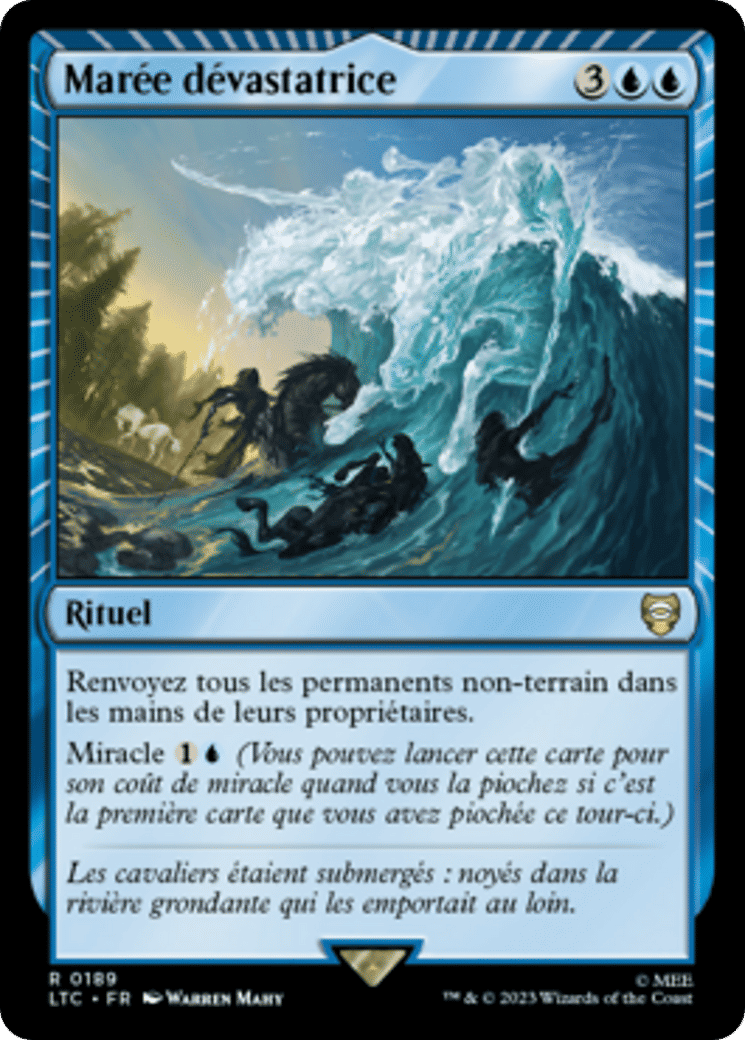 Marée dévastatrice — Tales of Middle-earth Commander — Magic: The Gathering