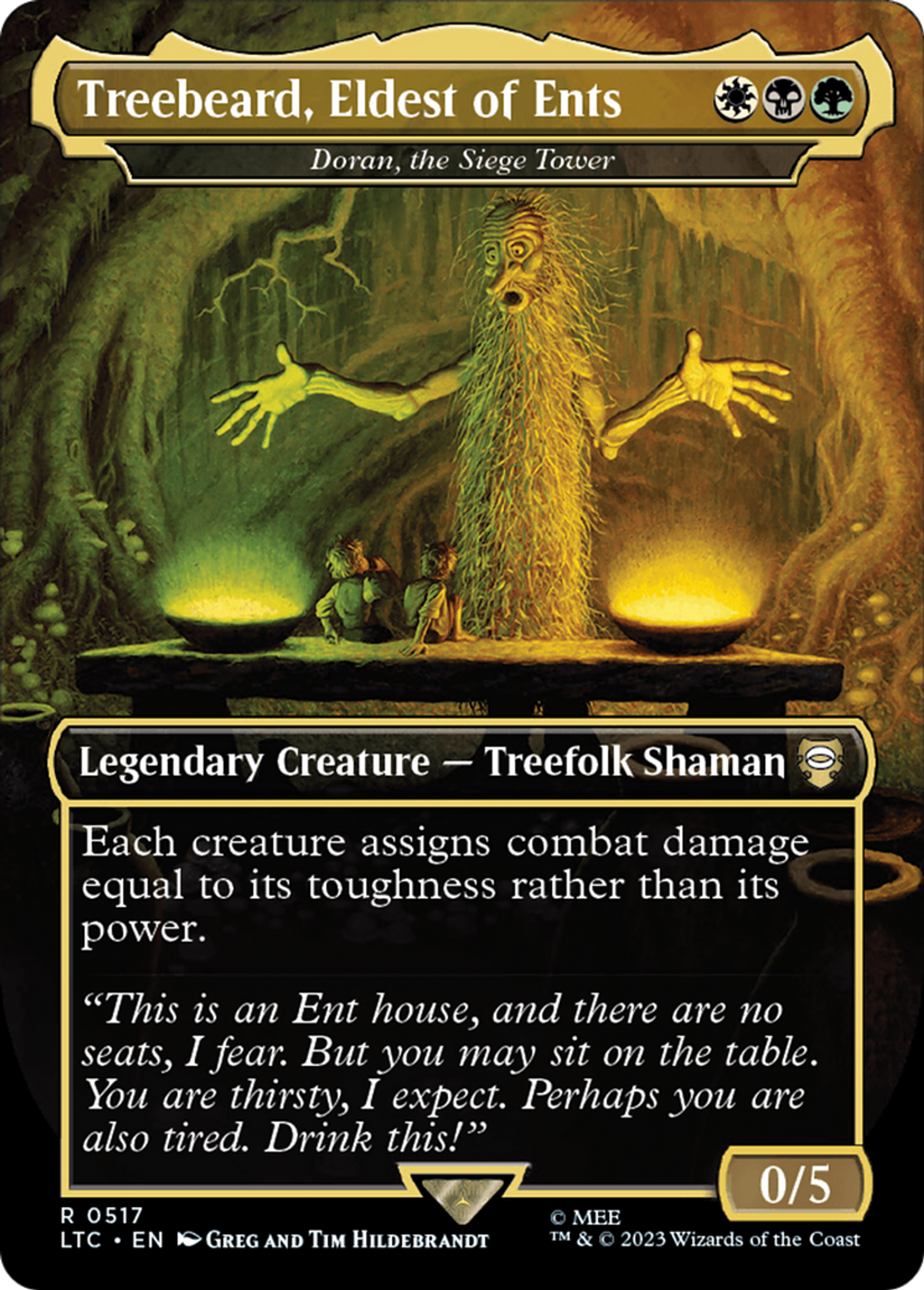 Doran, the Siege Tower — Tales of Middle-earth Commander — Magic: The Gathering