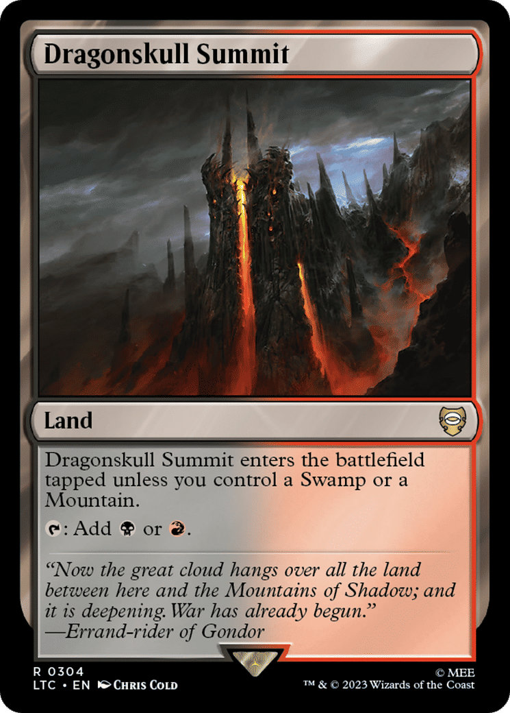 Dragonskull Summit — Tales of Middle-earth Commander — Magic: The Gathering