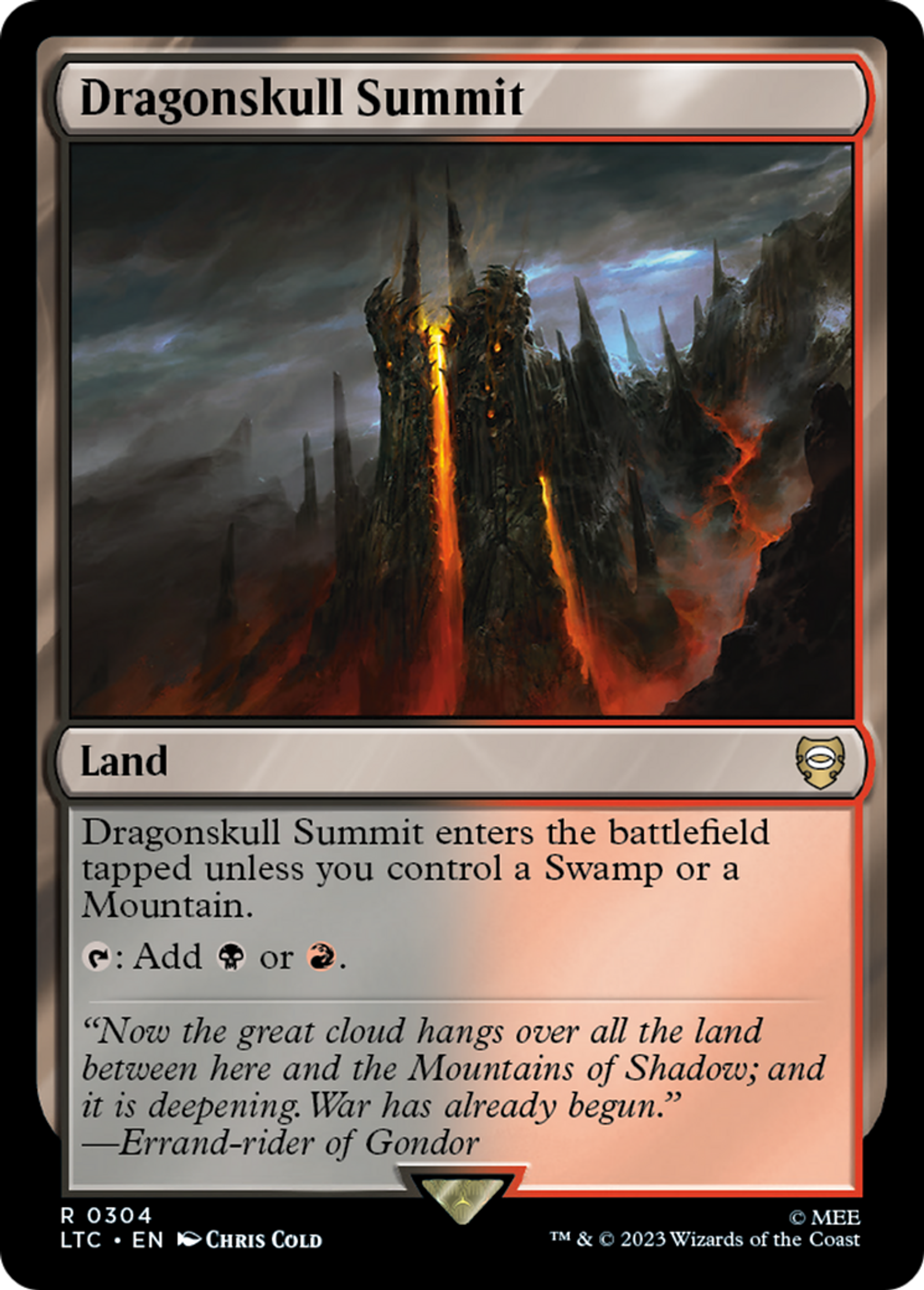 Dragonskull Summit — Tales of Middle-earth Commander — Magic: The Gathering