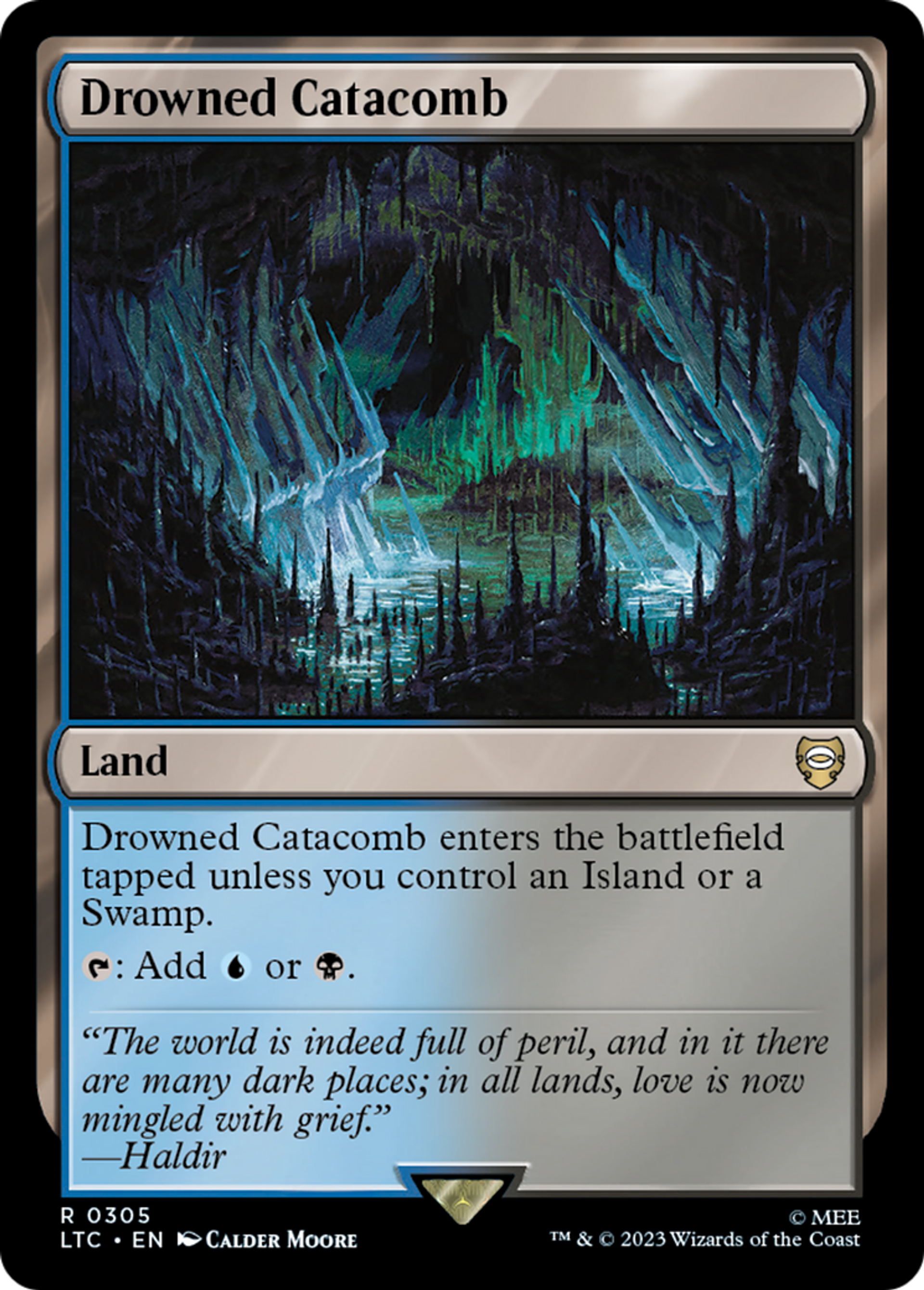 Drowned Catacomb — Tales of Middle-earth Commander — Magic: The Gathering