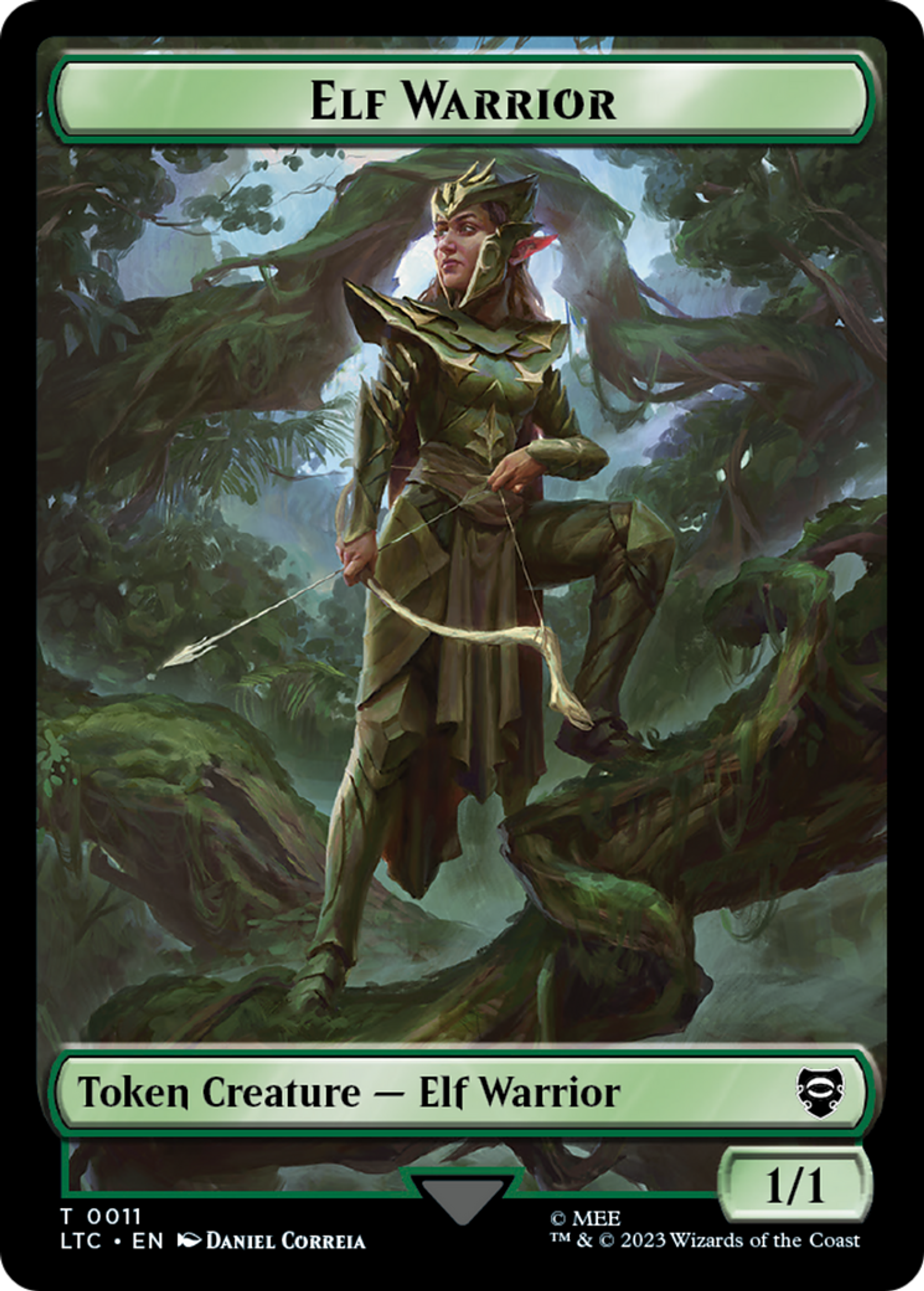 Elf Warrior — Tales of Middle-earth Commander — Magic: The Gathering