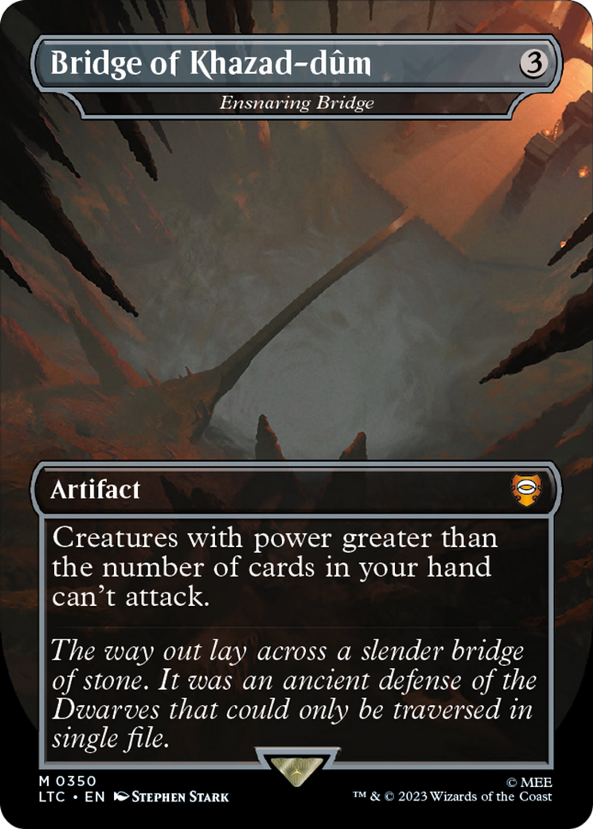 Ensnaring Bridge — Tales of Middle-earth Commander — Magic: The Gathering