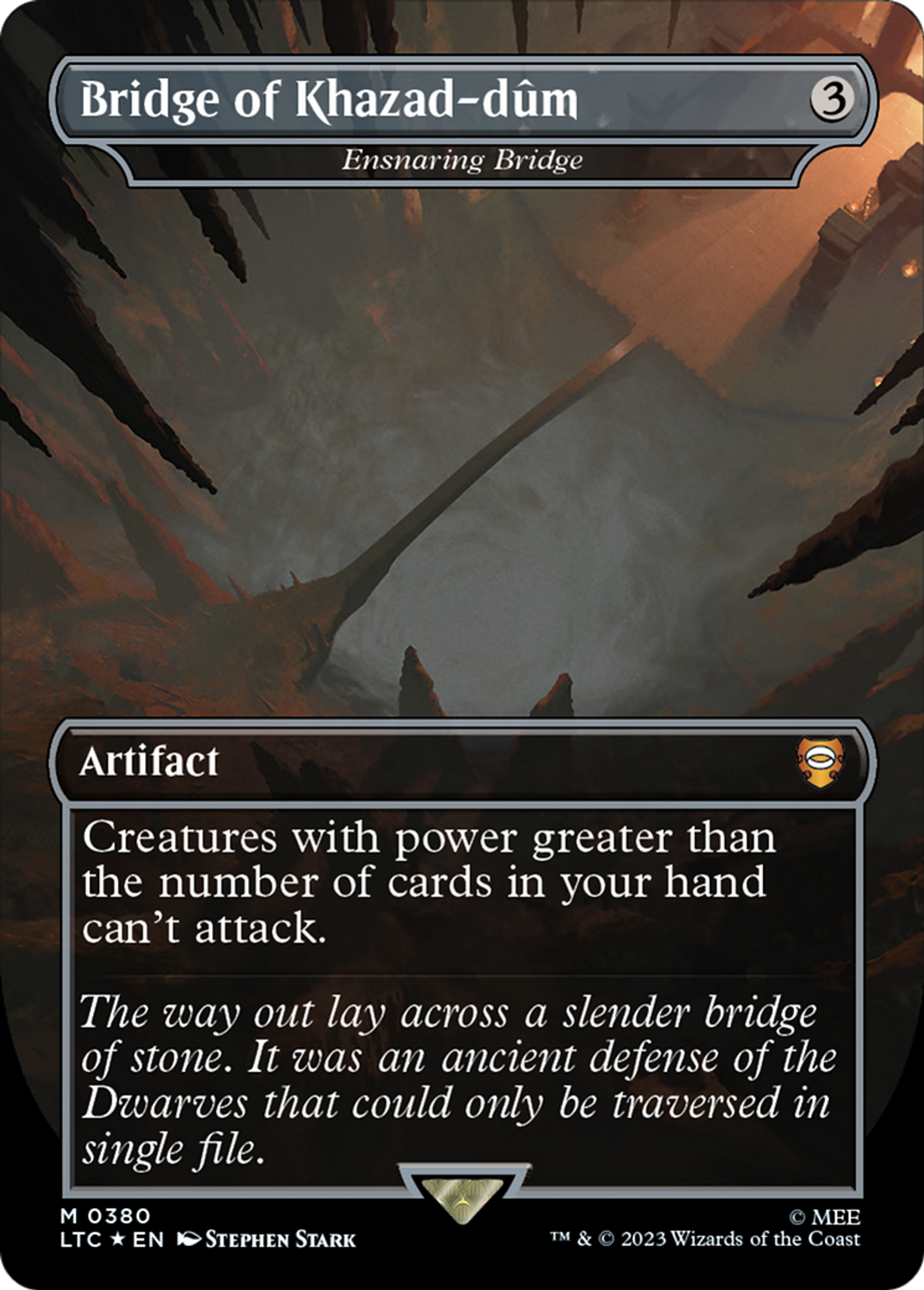 Ensnaring Bridge — Tales of Middle-earth Commander — Magic: The Gathering