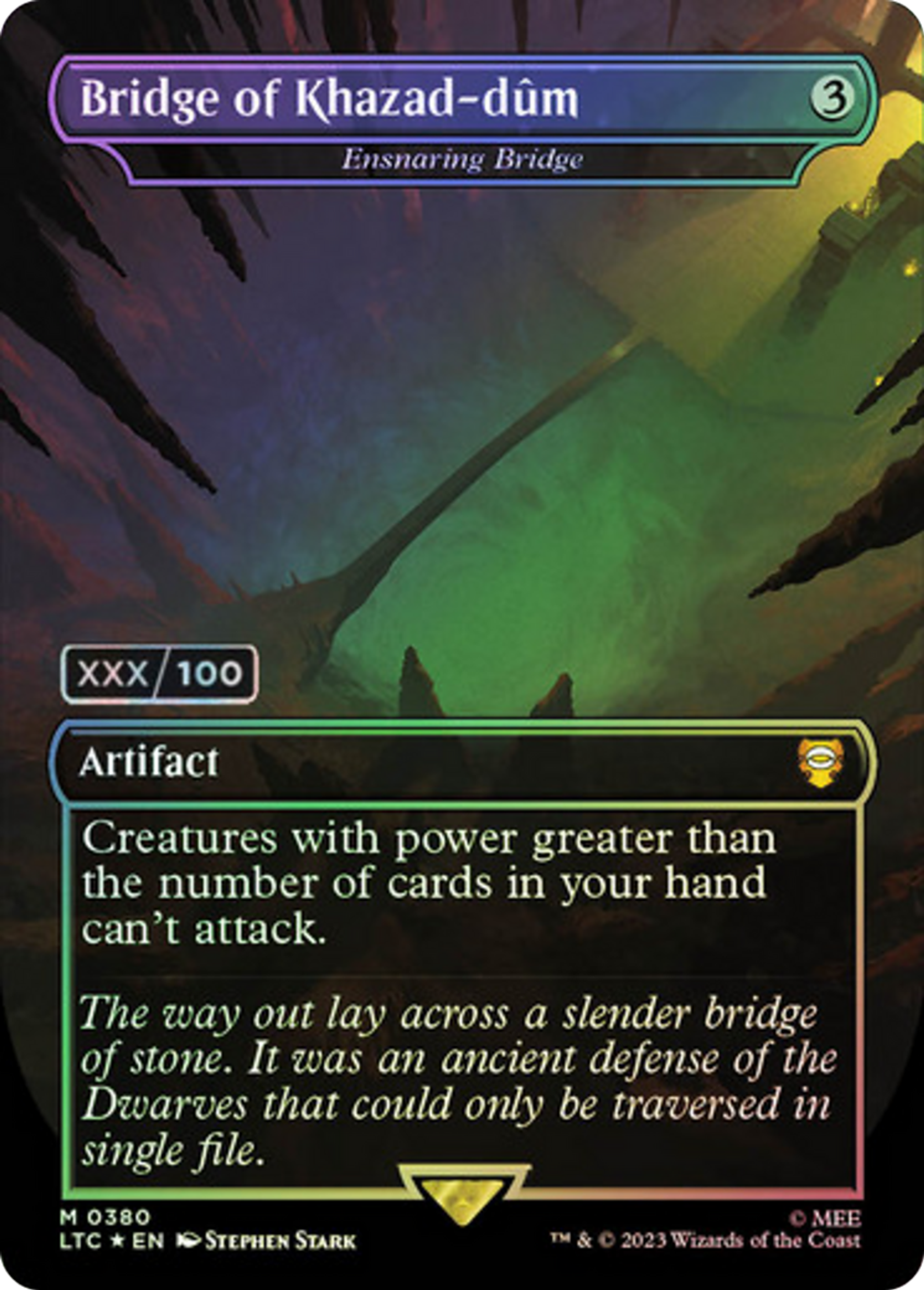 Ensnaring Bridge — Tales of Middle-earth Commander — Magic: The Gathering