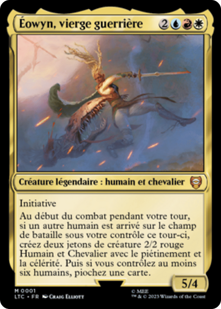 Éowyn, vierge guerrière — Tales of Middle-earth Commander — Magic: The Gathering