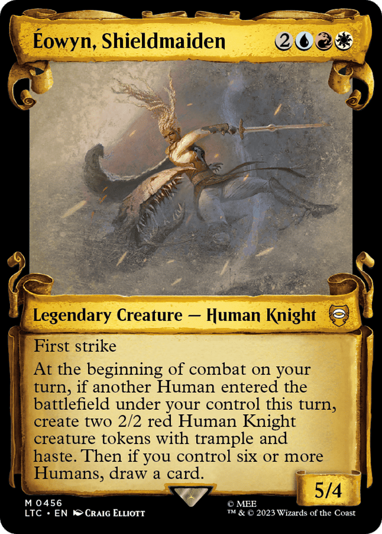 Éowyn, Shieldmaiden from Tales of Middle-earth Commander - Magic: The Gathering