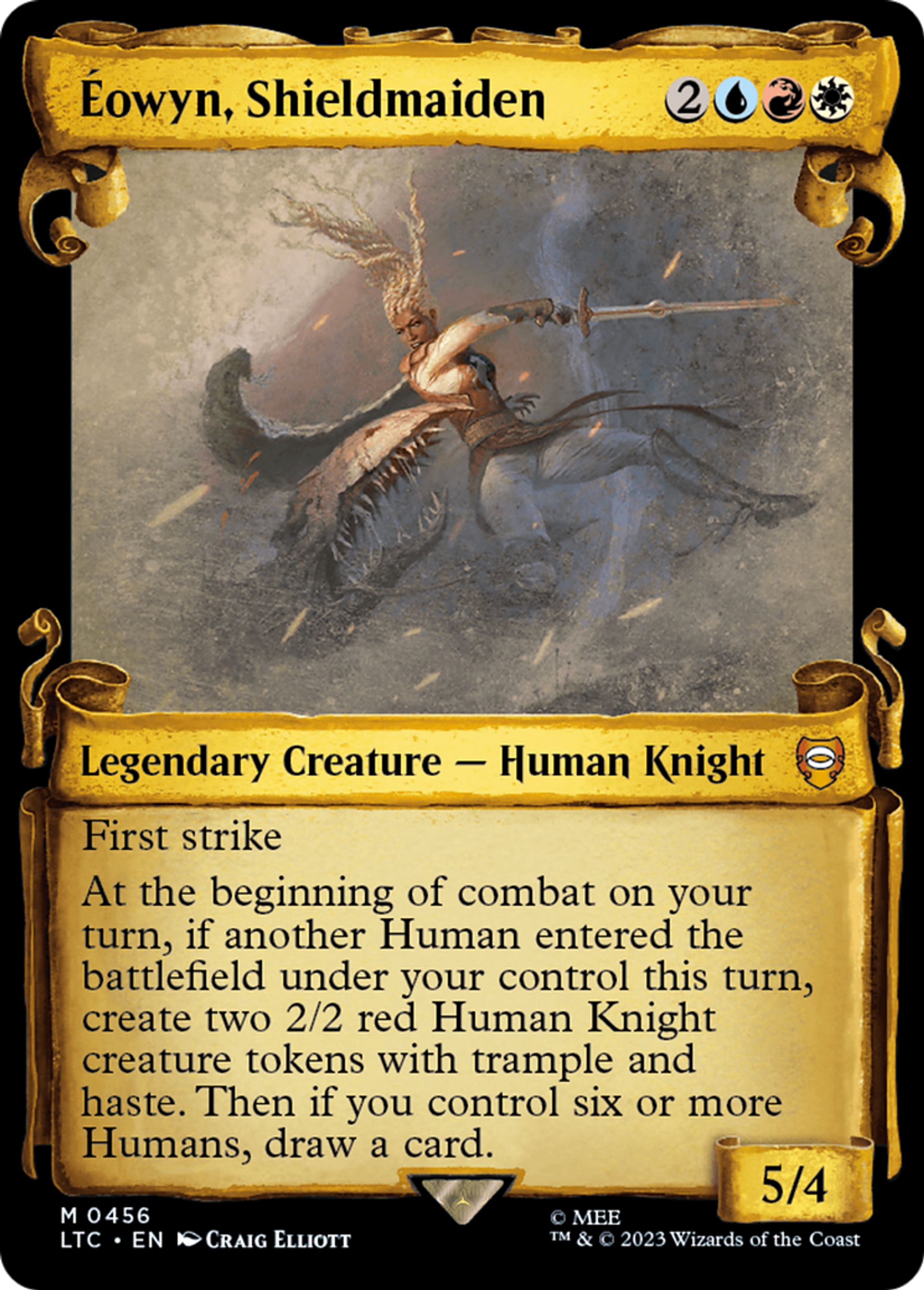 Éowyn, Shieldmaiden — Tales of Middle-earth Commander — Magic: The Gathering