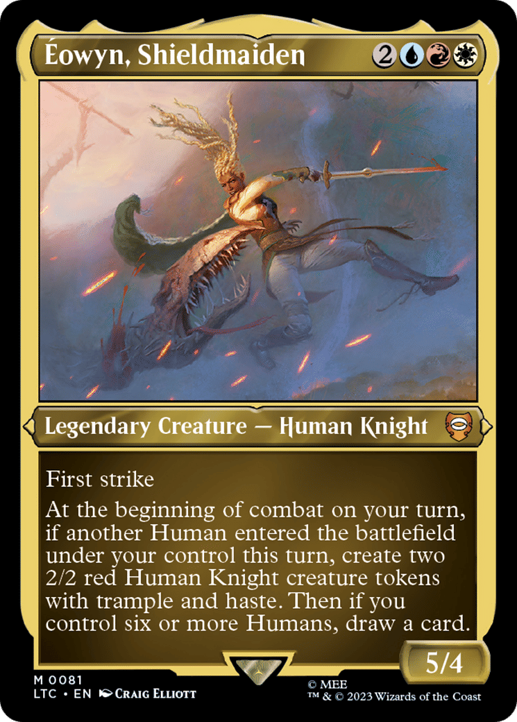 Éowyn, Shieldmaiden — Tales of Middle-earth Commander — Magic: The Gathering