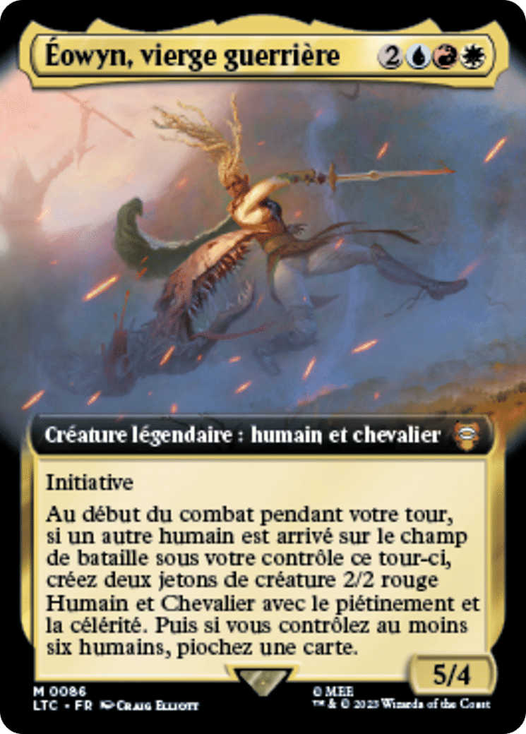 Éowyn, vierge guerrière — Tales of Middle-earth Commander — Magic: The Gathering