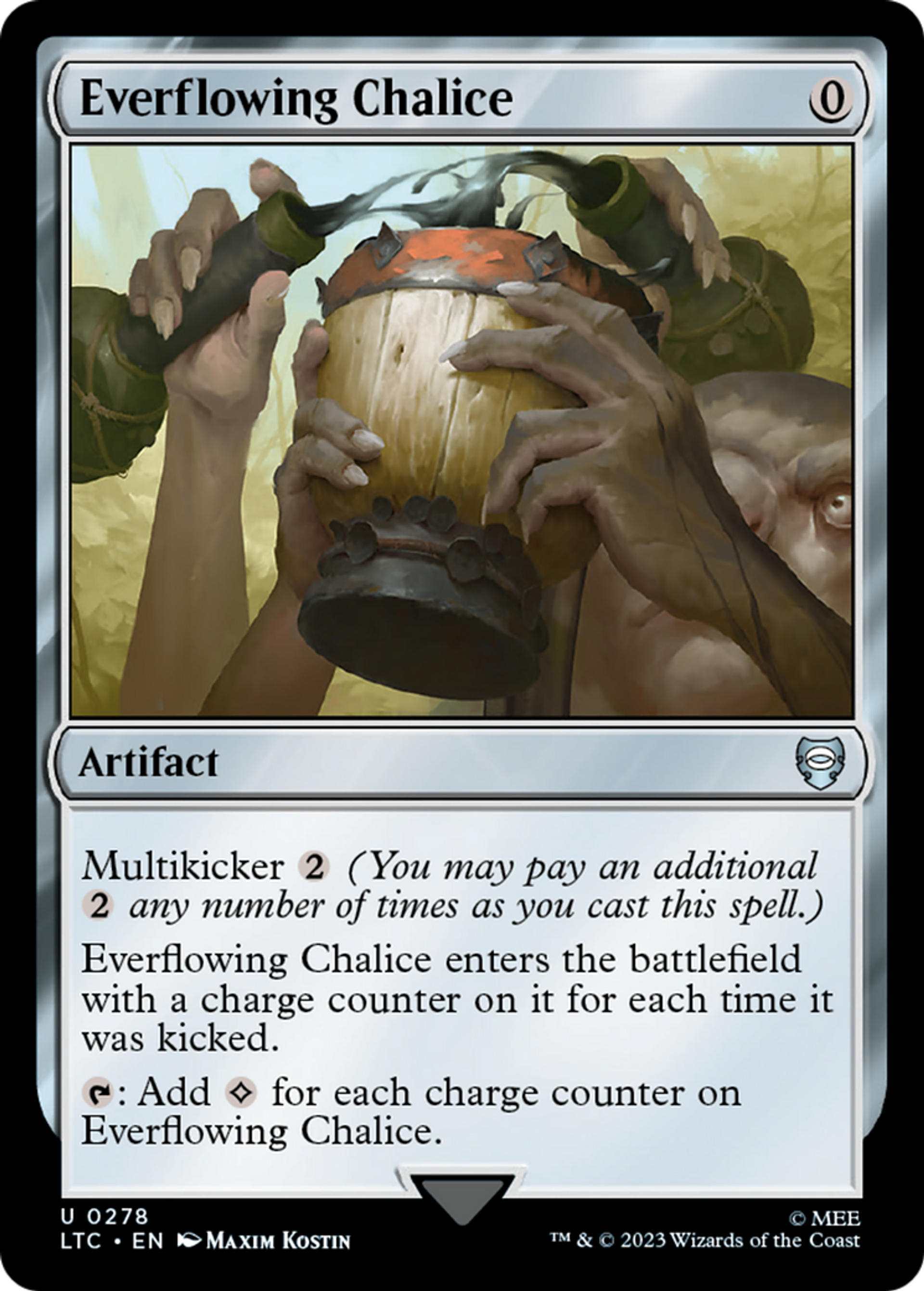 Everflowing Chalice — Tales of Middle-earth Commander — Magic: The Gathering