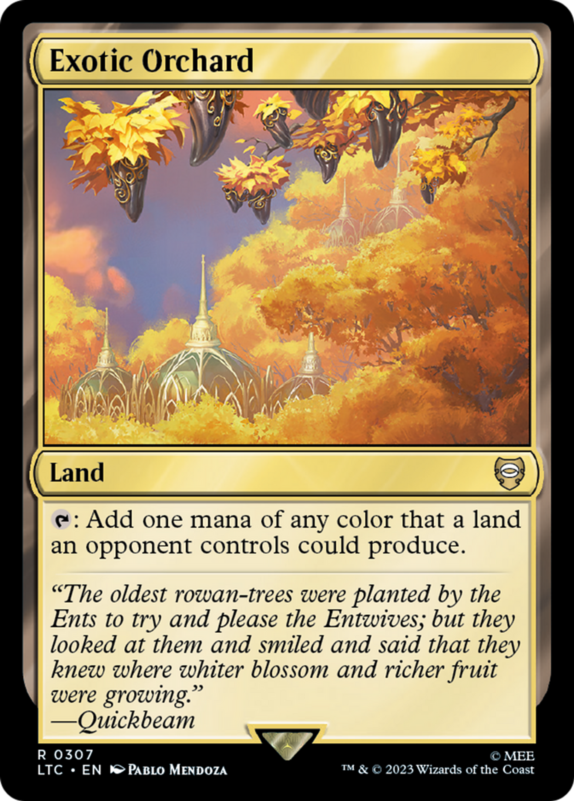 Exotic Orchard — Tales of Middle-earth Commander — Magic: The Gathering
