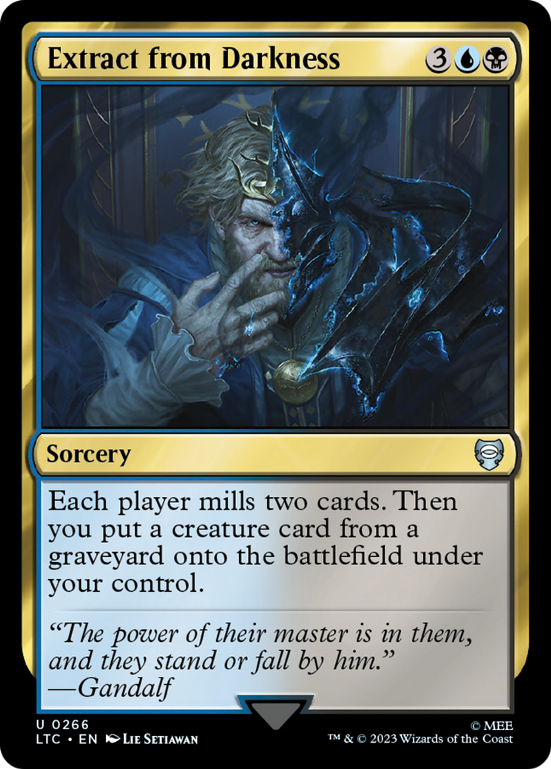 Extract from Darkness — Tales of Middle-earth Commander — Magic: The Gathering