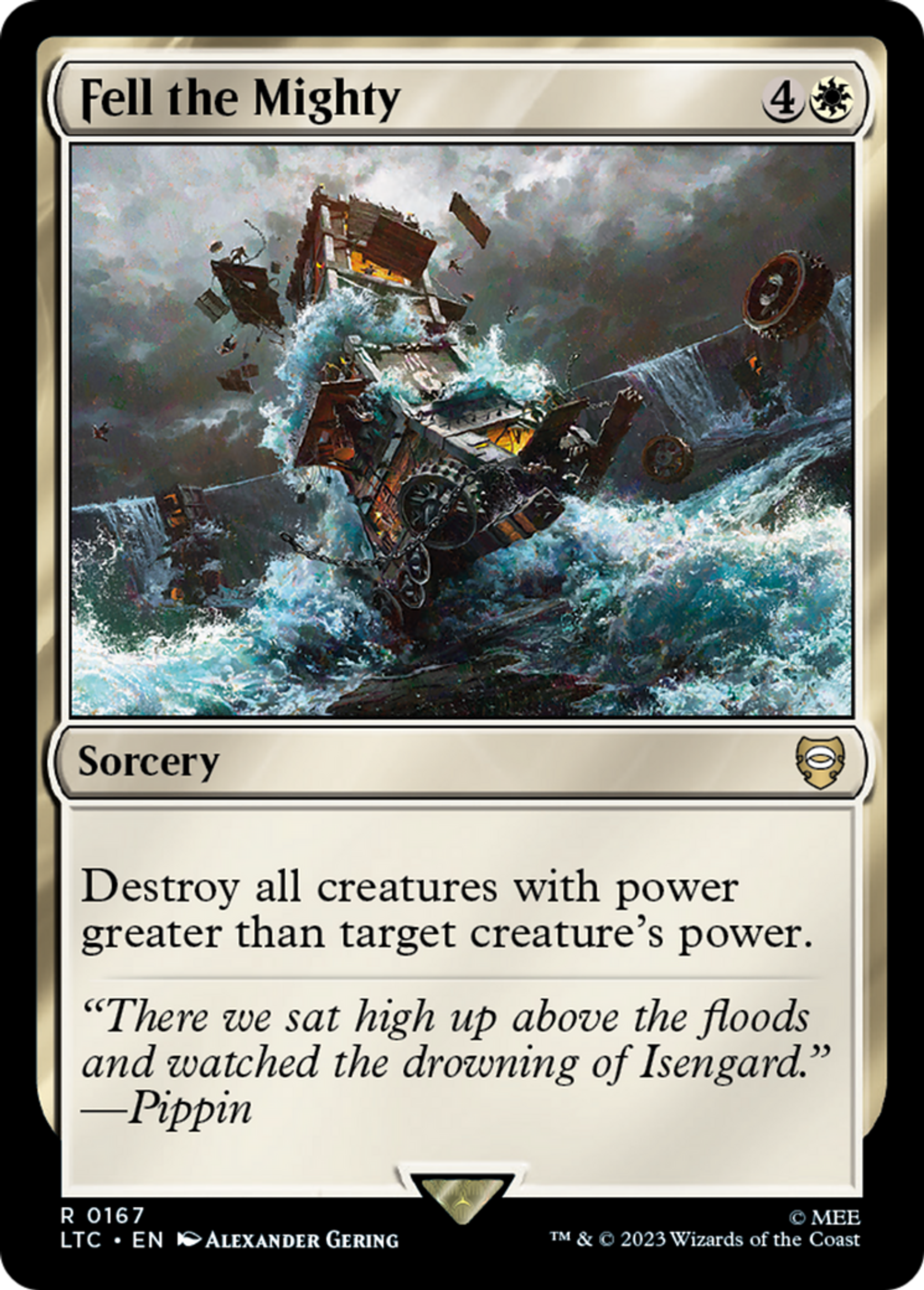 Fell the Mighty — Tales of Middle-earth Commander — Magic: The Gathering