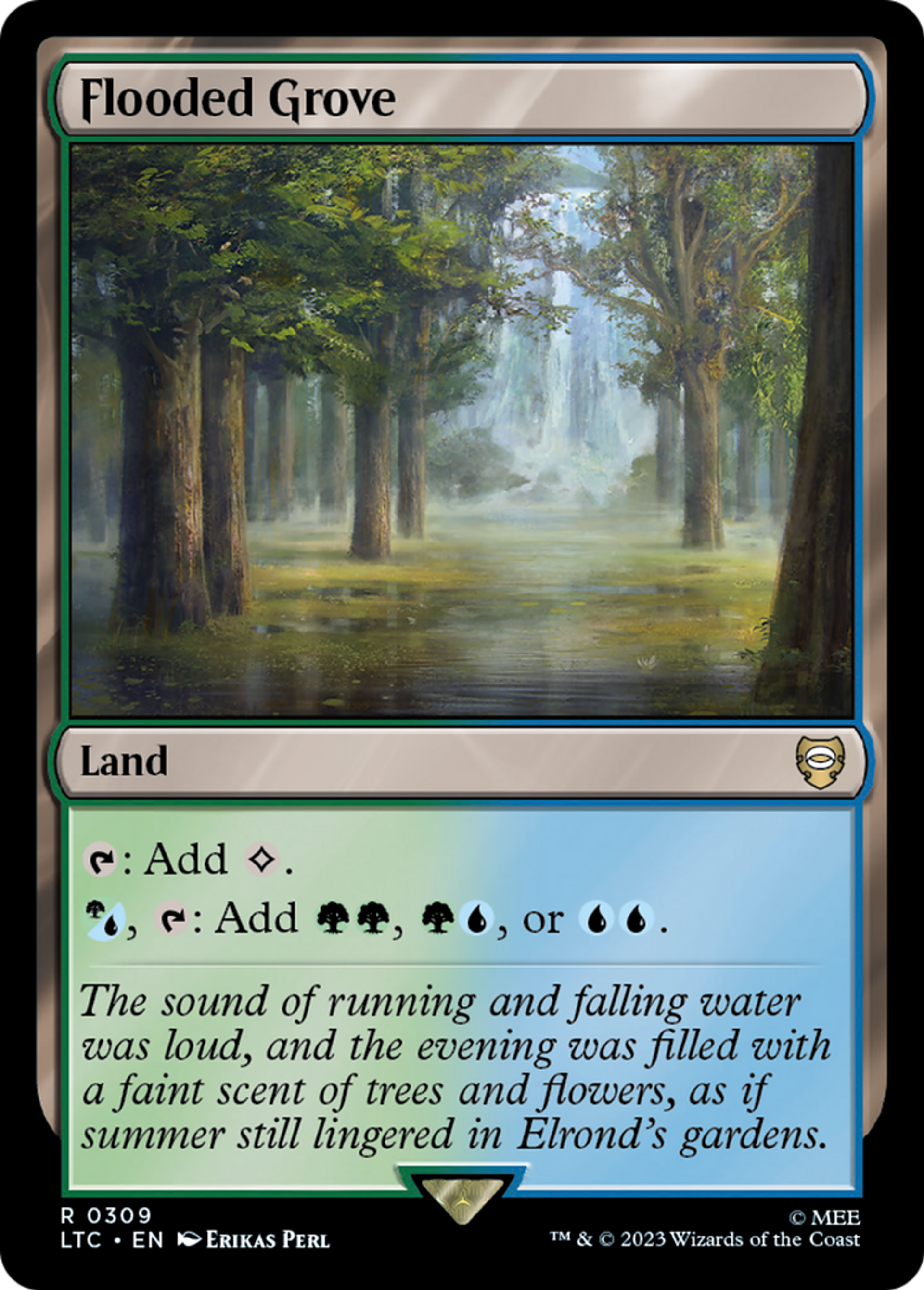 Flooded Grove — Tales of Middle-earth Commander — Magic: The Gathering