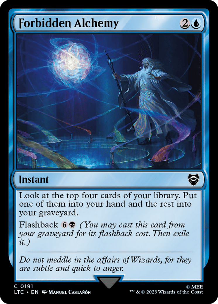 Forbidden Alchemy — Tales of Middle-earth Commander — Magic: The Gathering