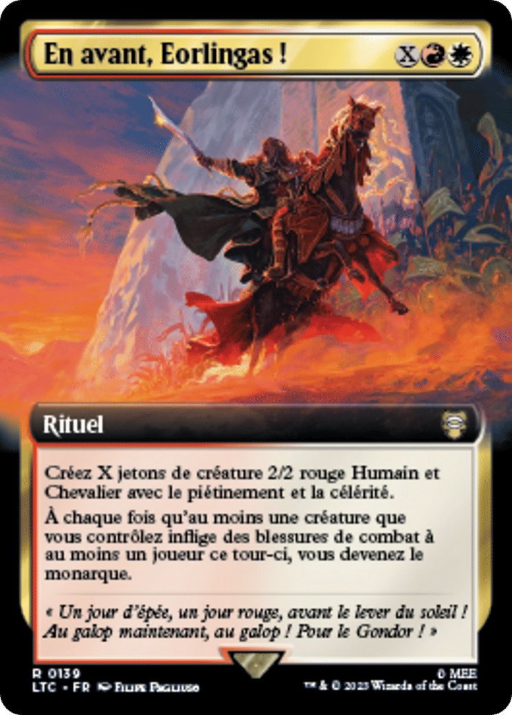 En avant, Eorlingas ! from Tales of Middle-earth Commander - Magic: The Gathering