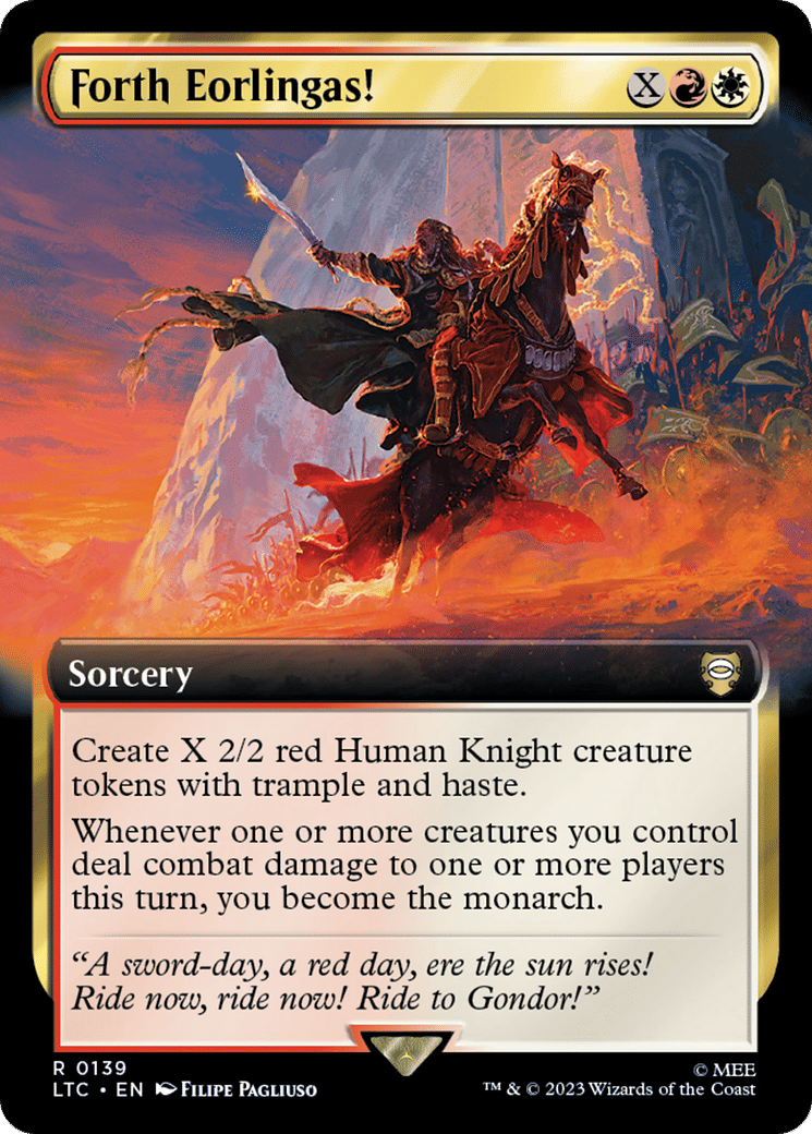 Forth Eorlingas! — Tales of Middle-earth Commander — Magic: The Gathering