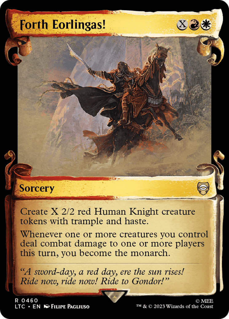 Forth Eorlingas! — Tales of Middle-earth Commander — Magic: The Gathering