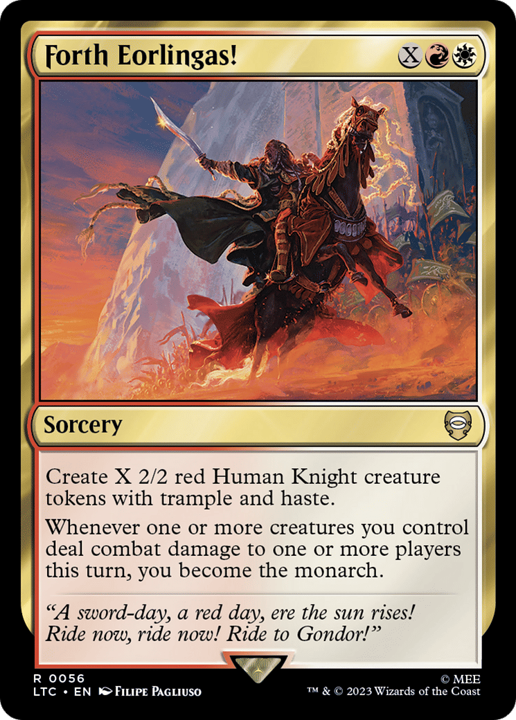 Forth Eorlingas! — Tales of Middle-earth Commander — Magic: The Gathering