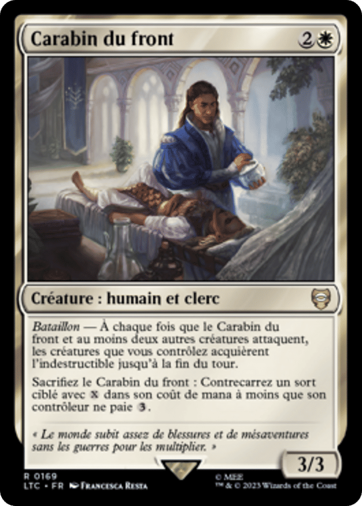 Carabin du front — Tales of Middle-earth Commander — Magic: The Gathering