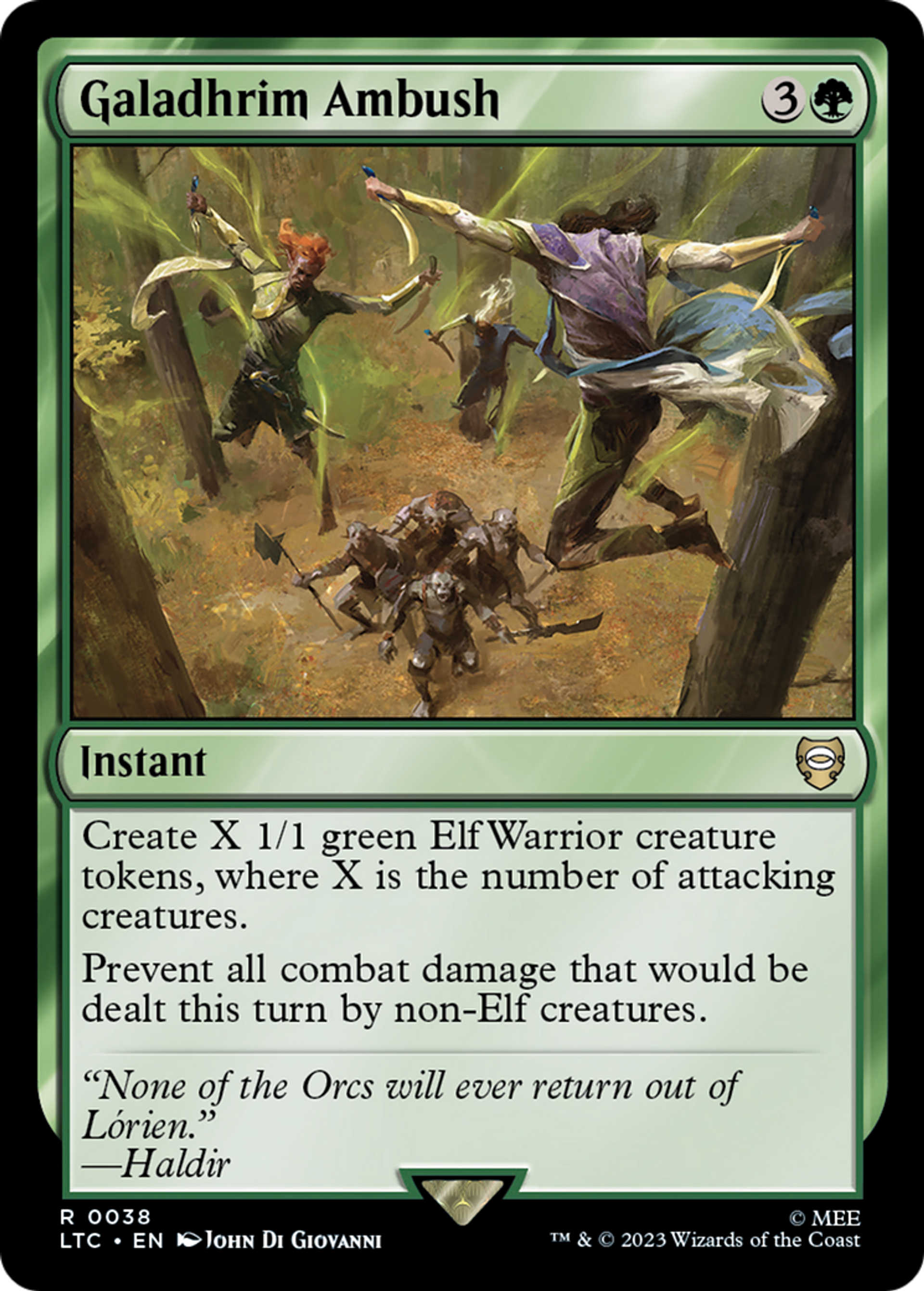 Galadhrim Ambush — Tales of Middle-earth Commander — Magic: The Gathering