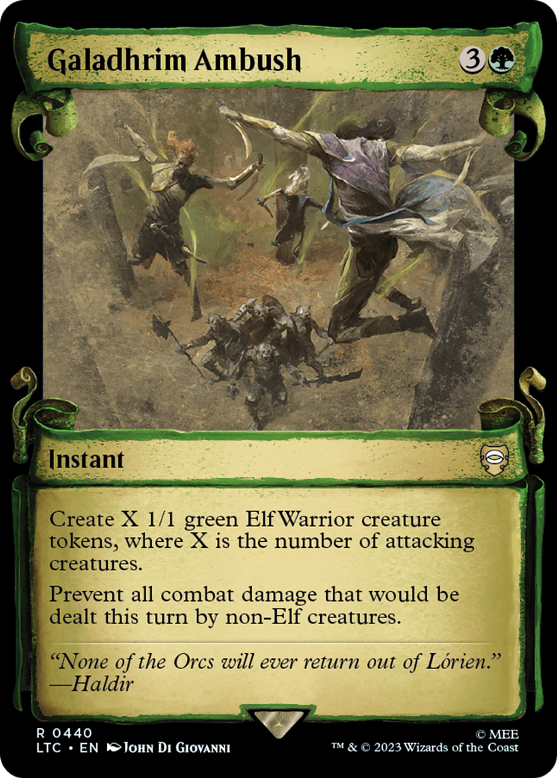 Galadhrim Ambush — Tales of Middle-earth Commander — Magic: The Gathering