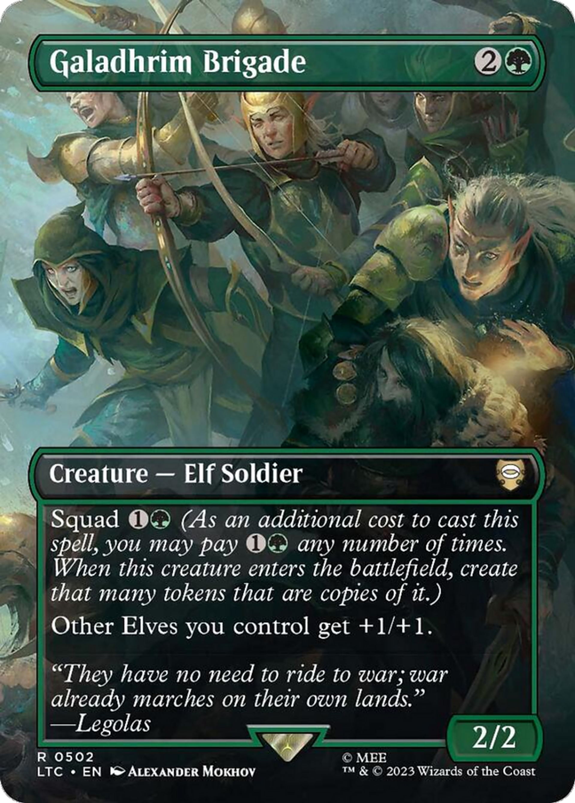 Galadhrim Brigade — Tales of Middle-earth Commander — Magic: The Gathering