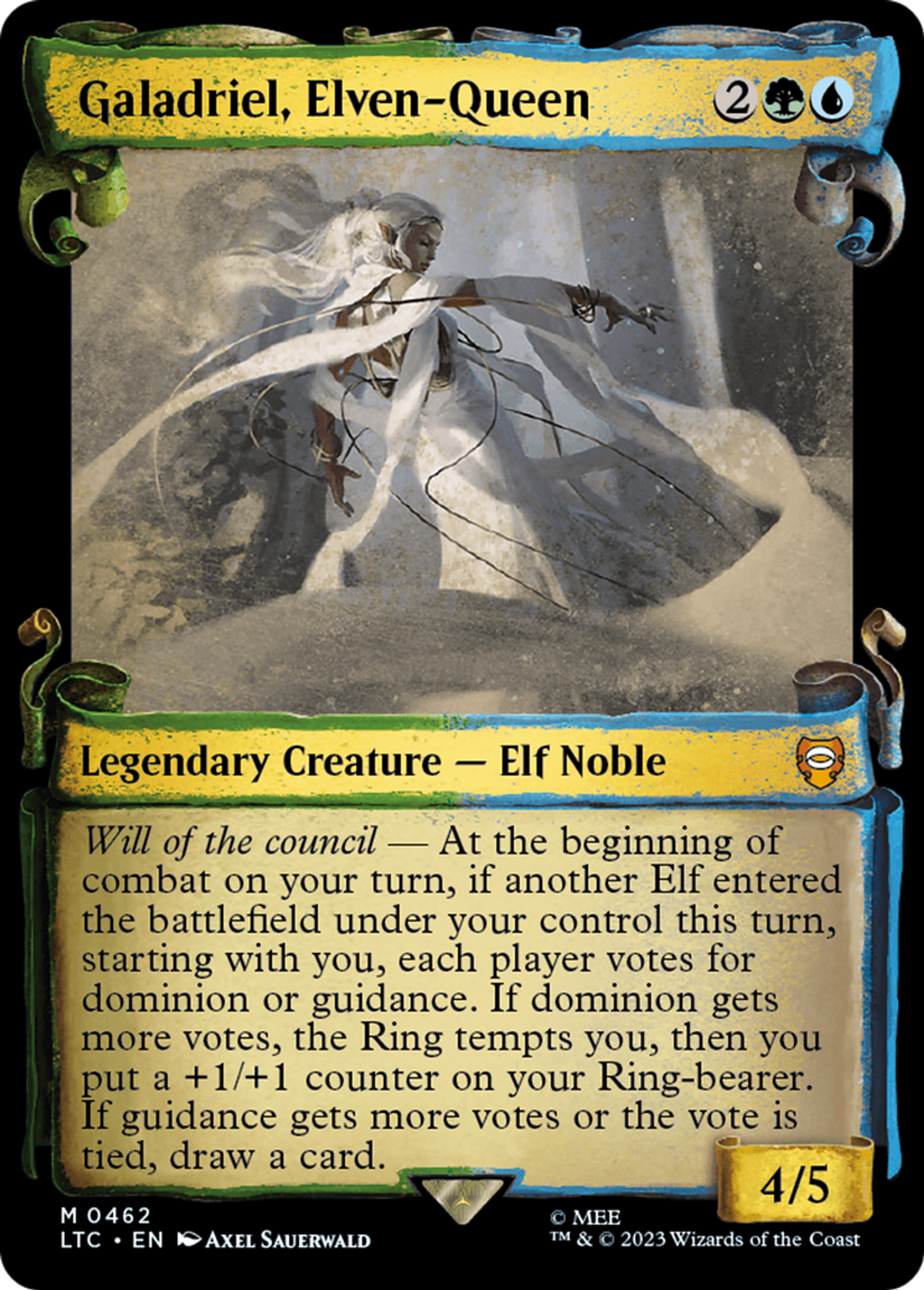 Galadriel, Elven-Queen — Tales of Middle-earth Commander — Magic: The Gathering