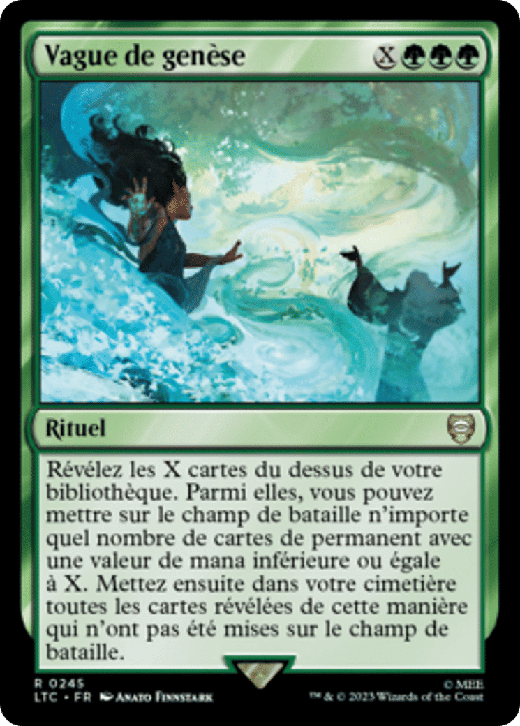 Vague de genèse — Tales of Middle-earth Commander — Magic: The Gathering