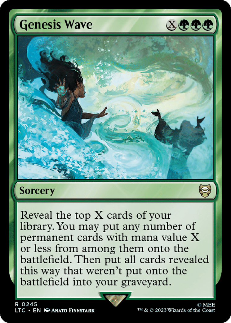 Genesis Wave — Tales of Middle-earth Commander — Magic: The Gathering