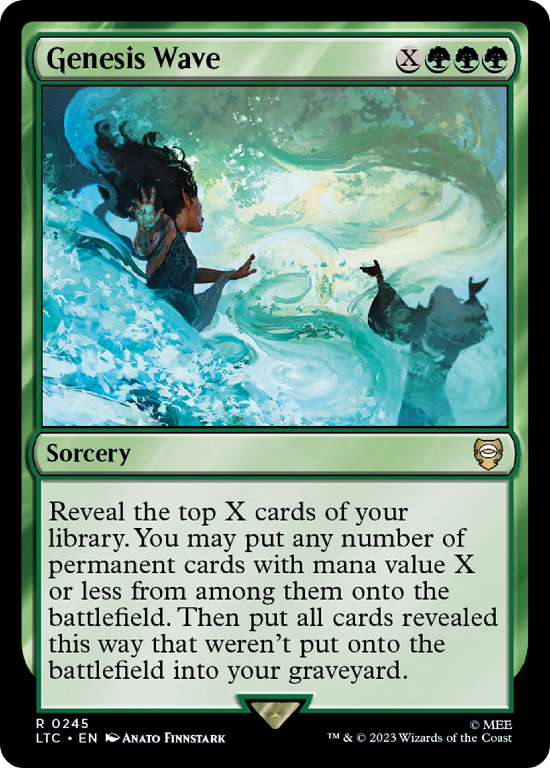 Genesis Wave — Tales of Middle-earth Commander — Magic: The Gathering