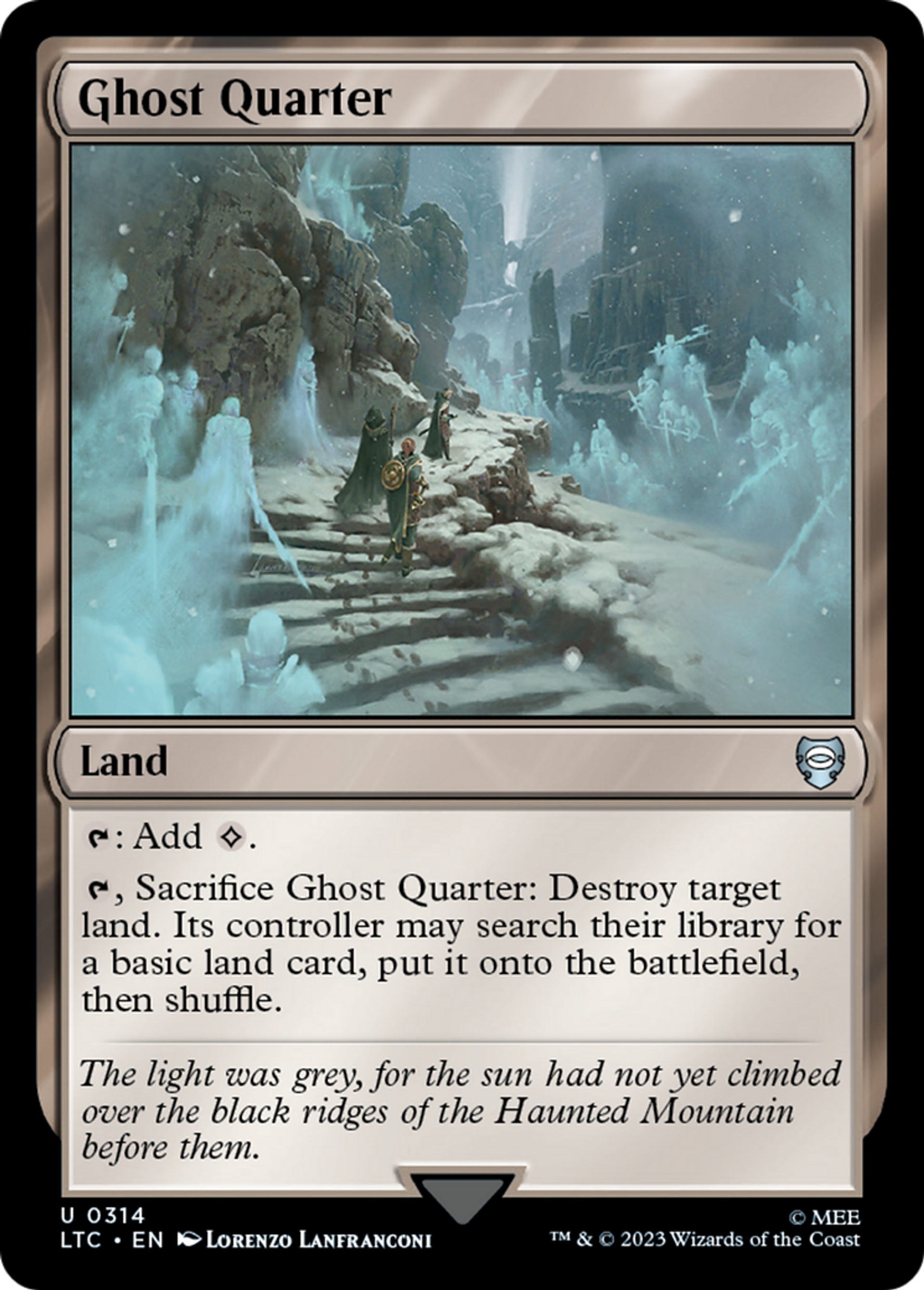 Ghost Quarter — Tales of Middle-earth Commander — Magic: The Gathering