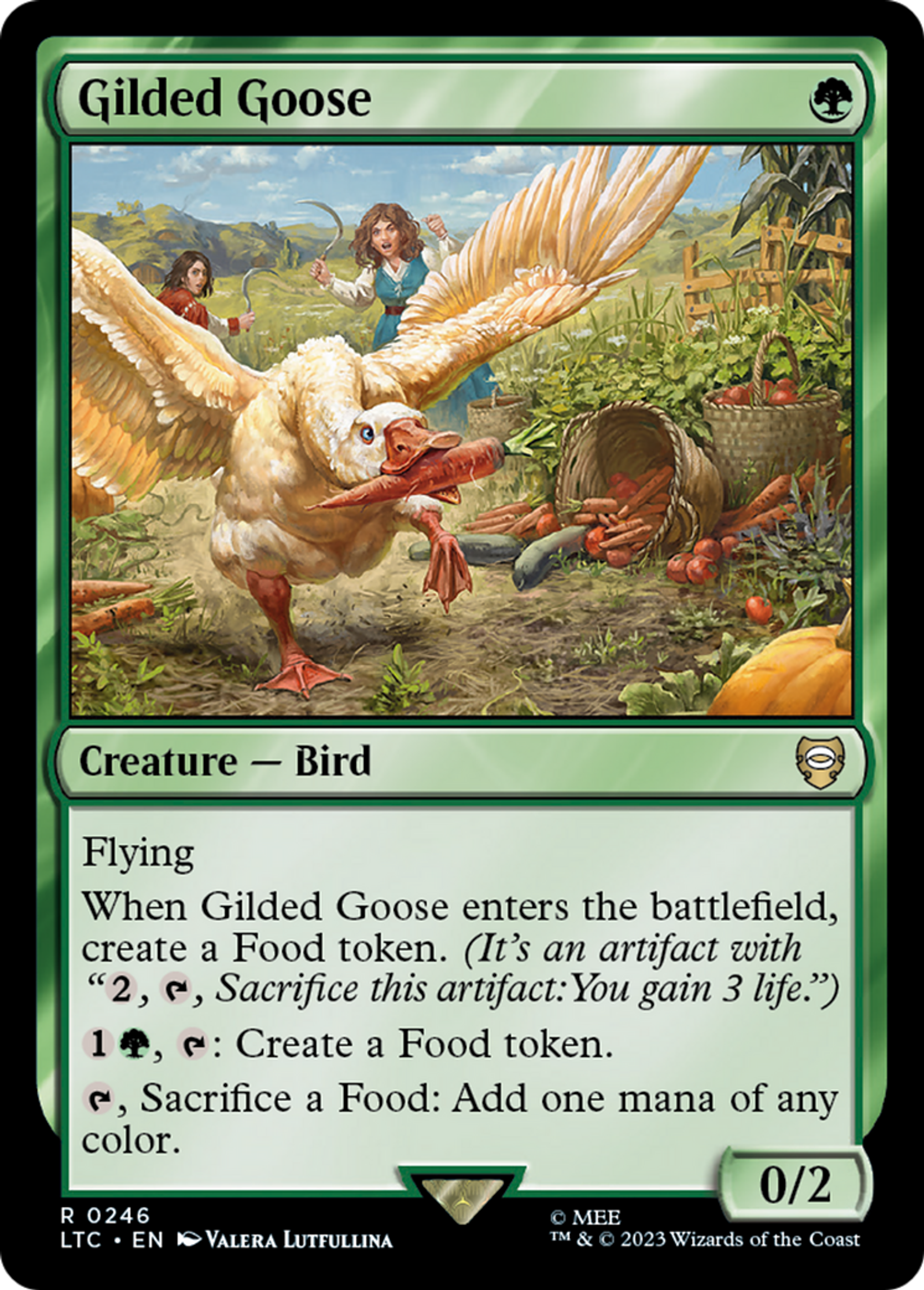 Gilded Goose — Tales of Middle-earth Commander — Magic: The Gathering