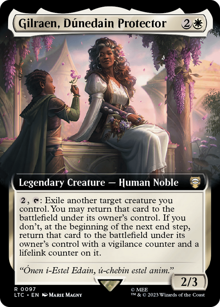 Gilraen, Dúnedain Protector — Tales of Middle-earth Commander — Magic: The Gathering