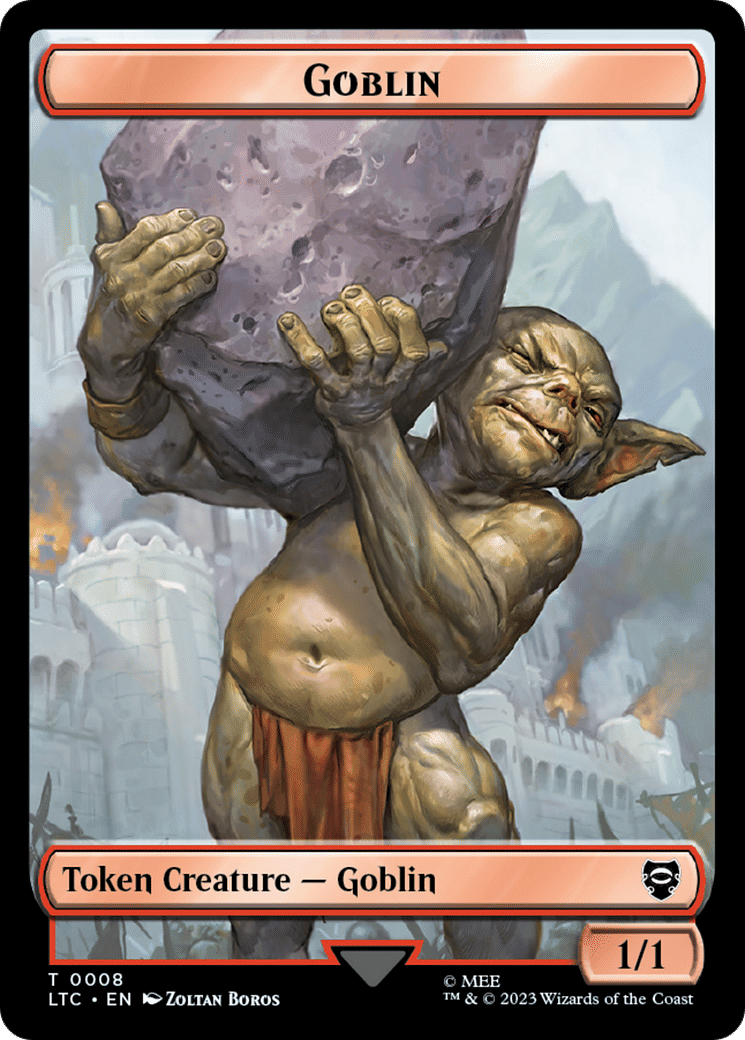 Goblin — Tales of Middle-earth Commander — Magic: The Gathering