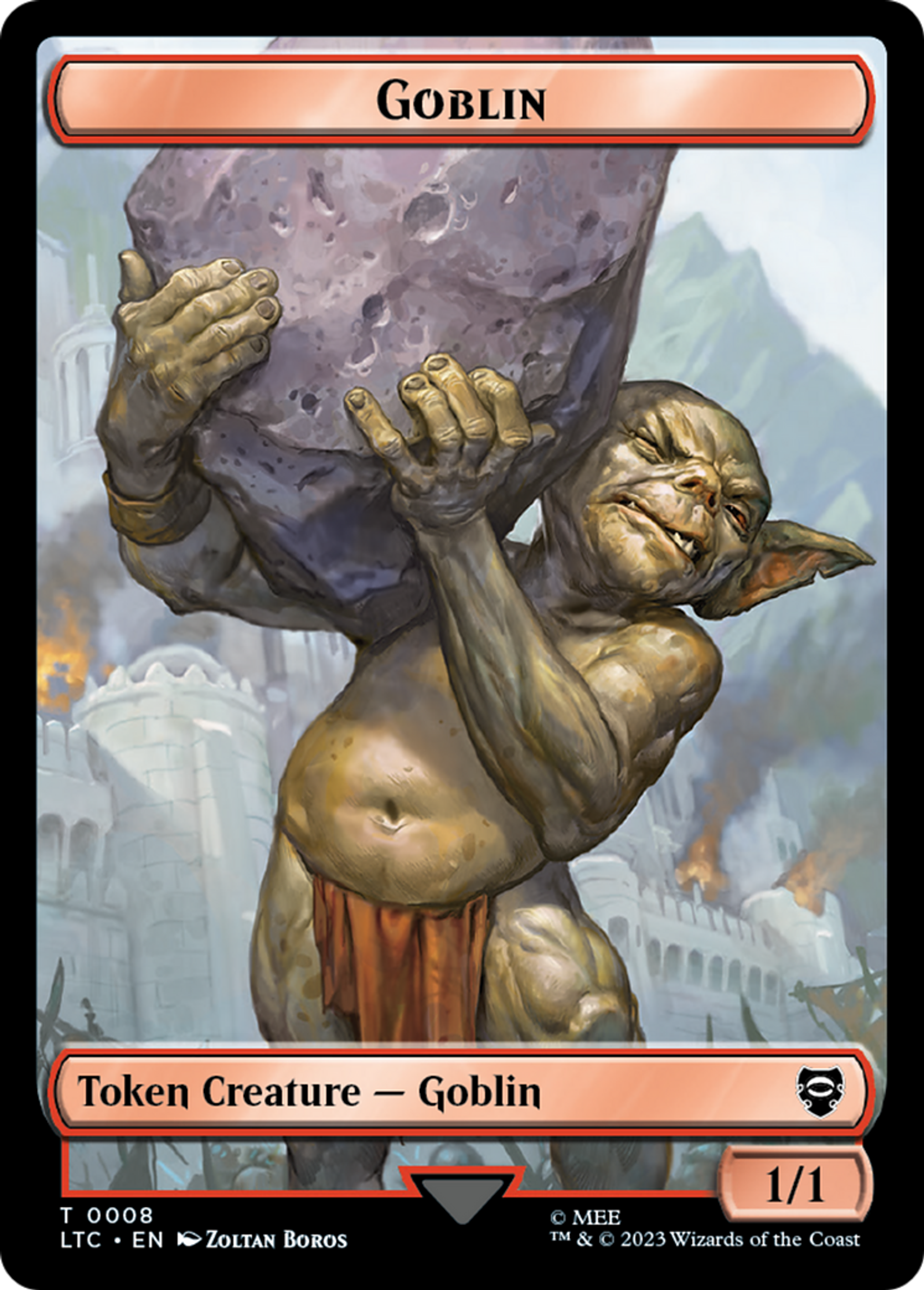 Goblin — Tales of Middle-earth Commander — Magic: The Gathering
