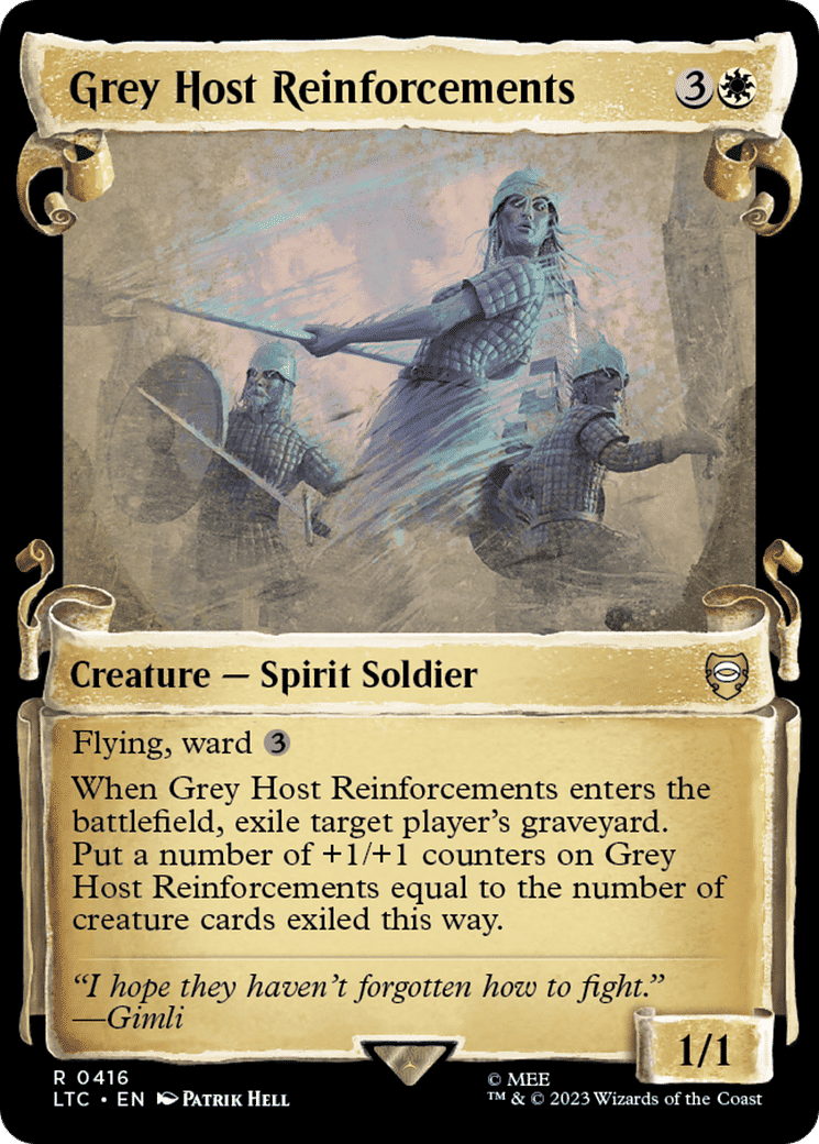 Grey Host Reinforcements — Tales of Middle-earth Commander — Magic: The Gathering