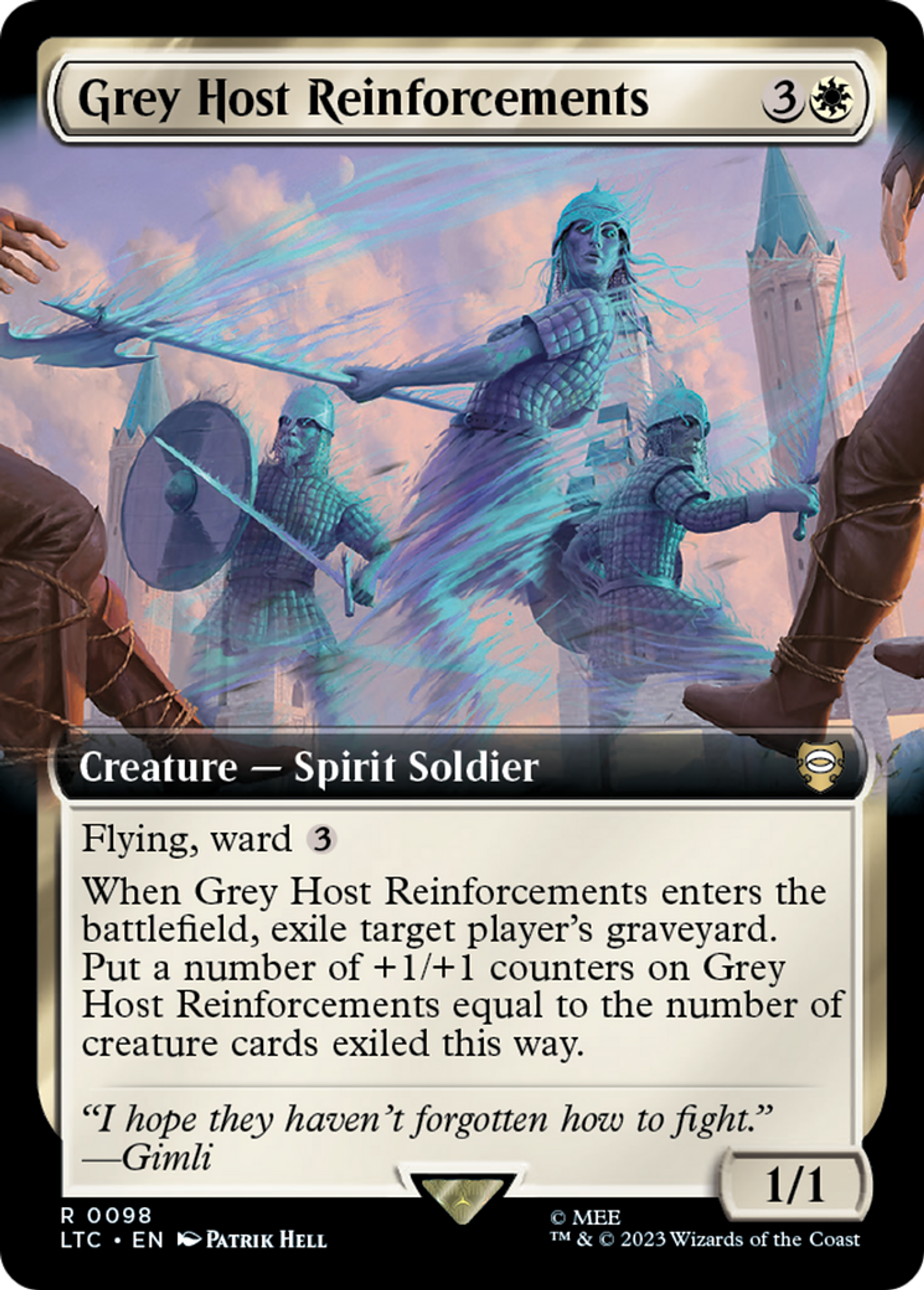 Grey Host Reinforcements — Tales of Middle-earth Commander — Magic: The Gathering