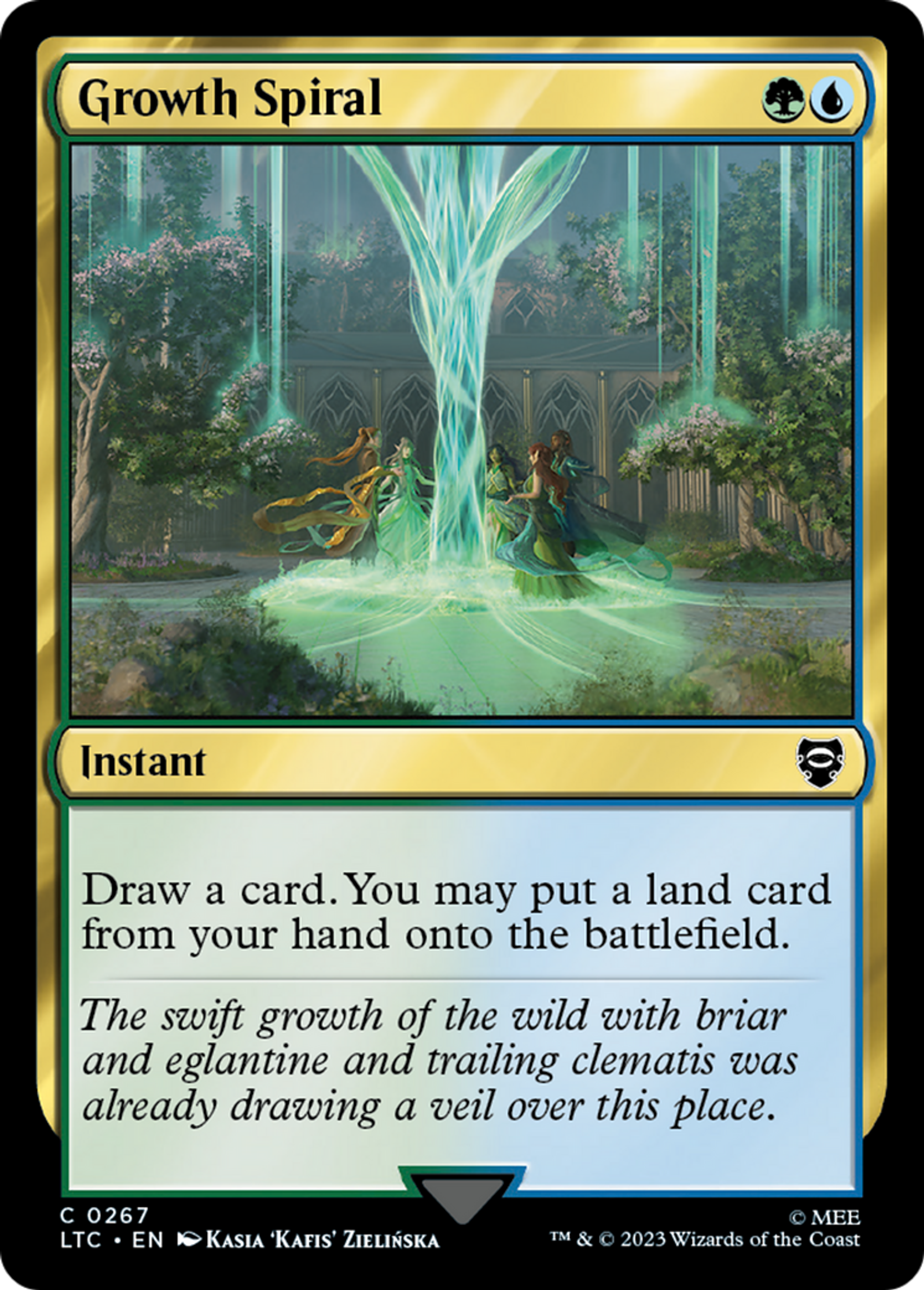 Growth Spiral — Tales of Middle-earth Commander — Magic: The Gathering