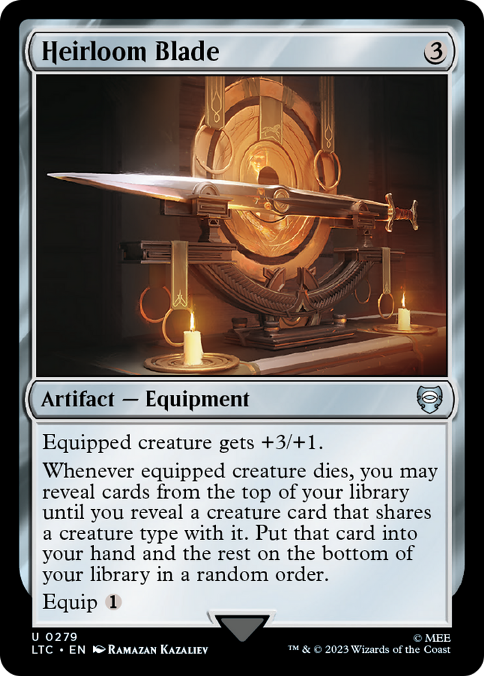 Heirloom Blade — Tales of Middle-earth Commander — Magic: The Gathering