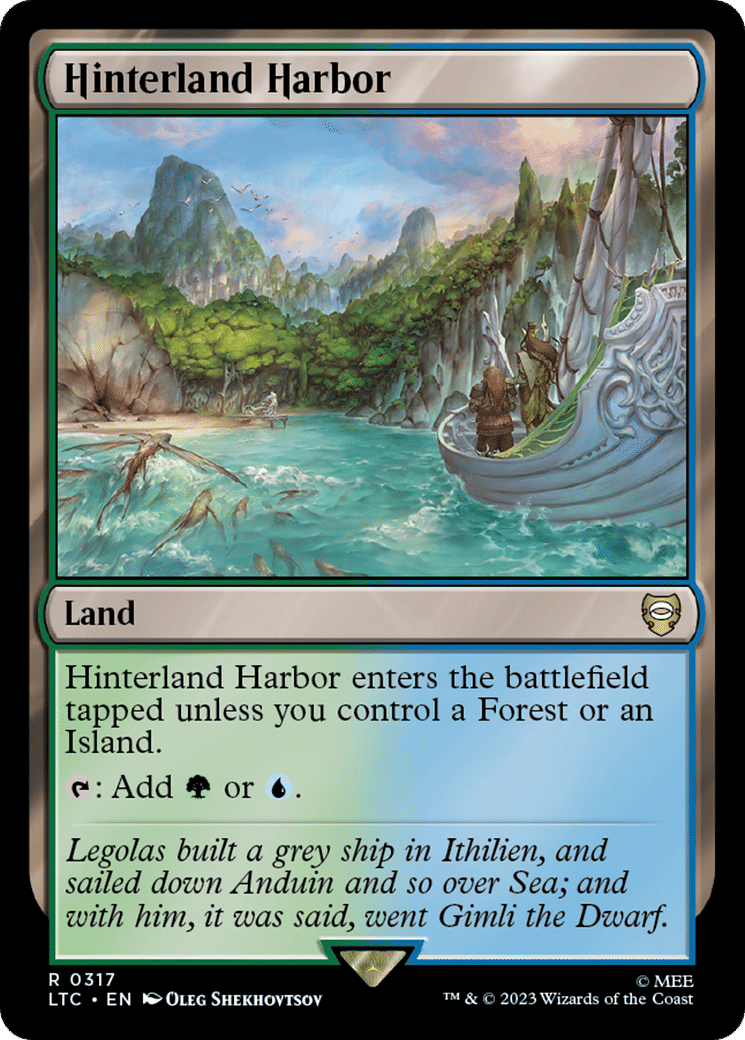 Hinterland Harbor — Tales of Middle-earth Commander — Magic: The Gathering