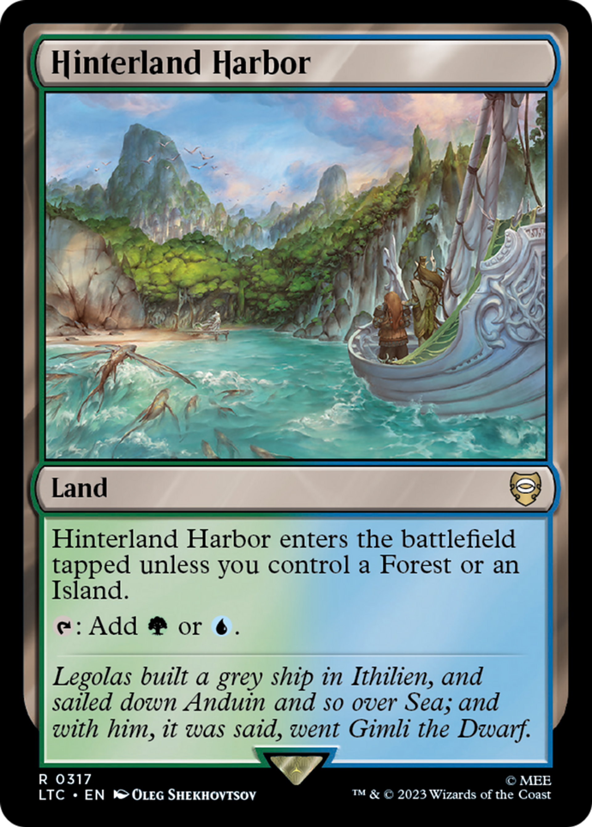 Hinterland Harbor — Tales of Middle-earth Commander — Magic: The Gathering