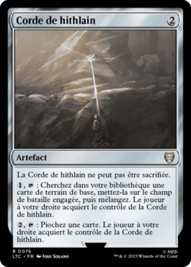 Corde de hithlain from Tales of Middle-earth Commander - Magic: The Gathering