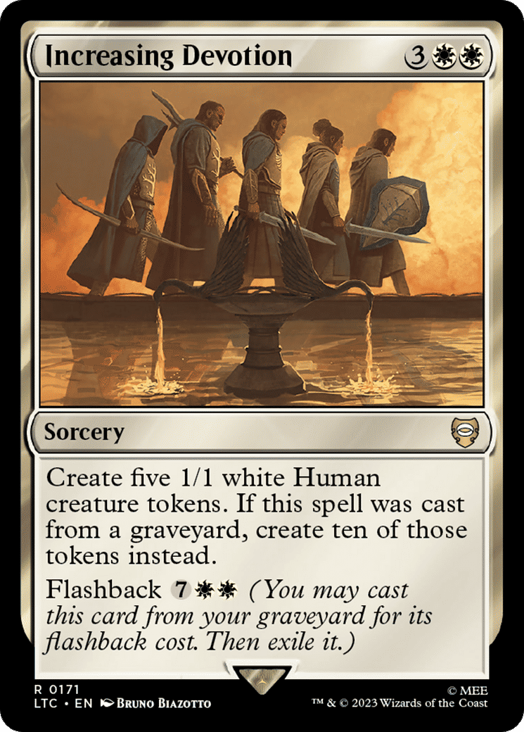 Increasing Devotion — Tales of Middle-earth Commander — Magic: The Gathering