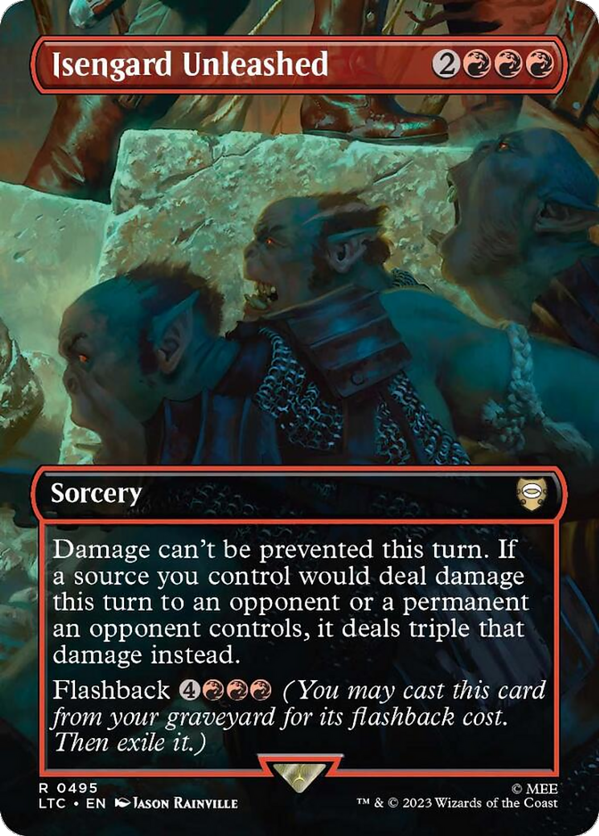 Isengard Unleashed — Tales of Middle-earth Commander — Magic: The Gathering
